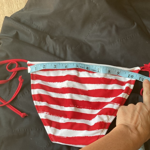 Xhilaration American flag bikini xs padded push-up under wire - Picture 12 of 15